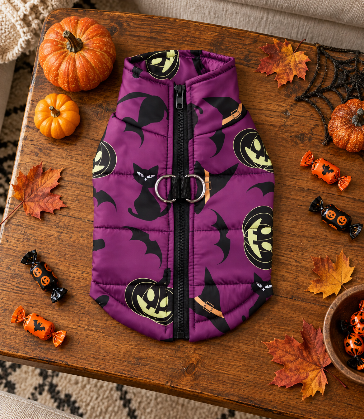 WW_GALLERY | Cats Halloween pet vest styled photo
